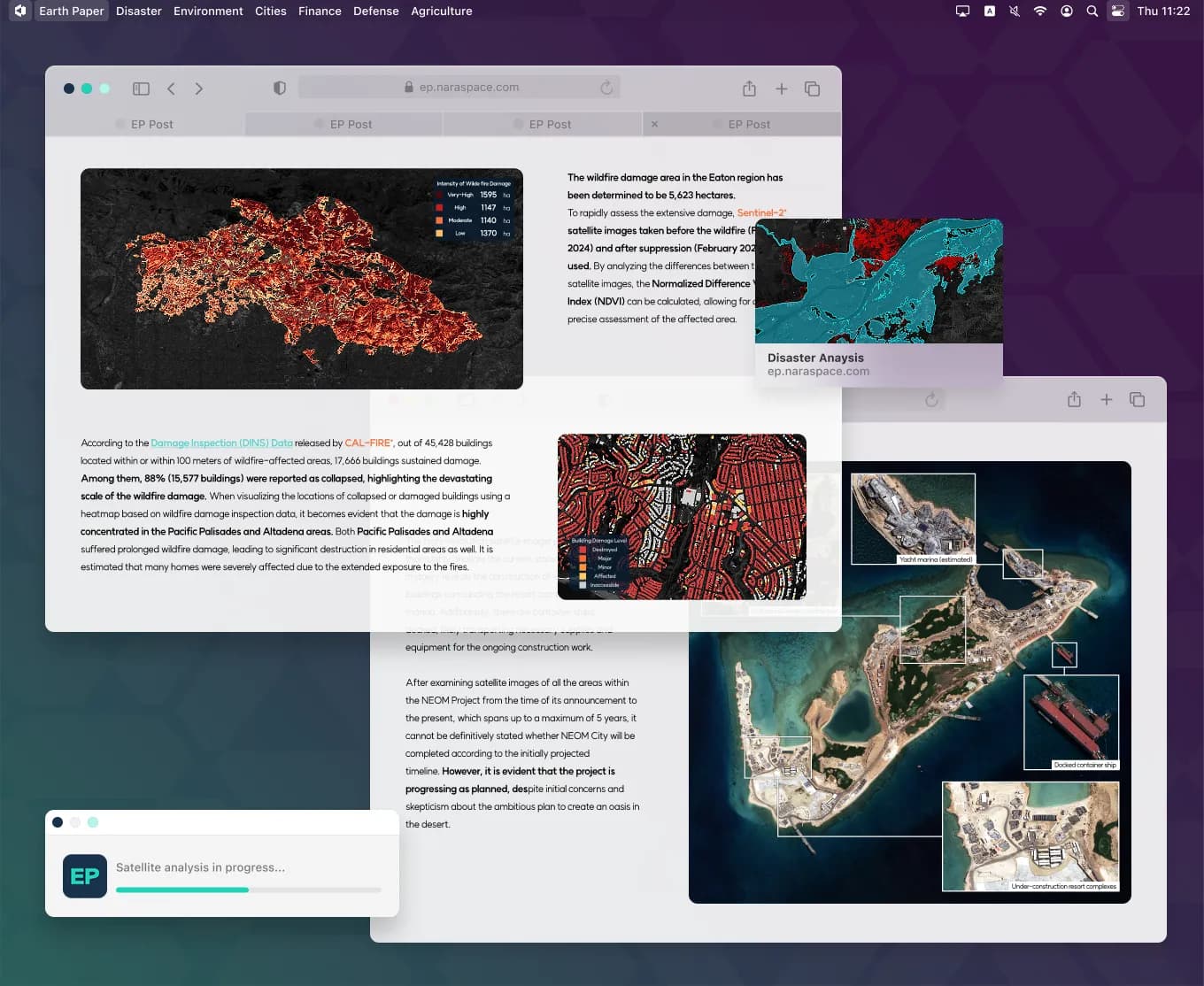 Satellite Imagery Analysis